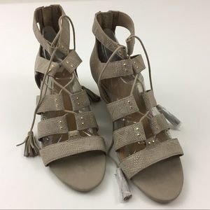 UGG Yasmin Snake Ghillie Wedge Sandals